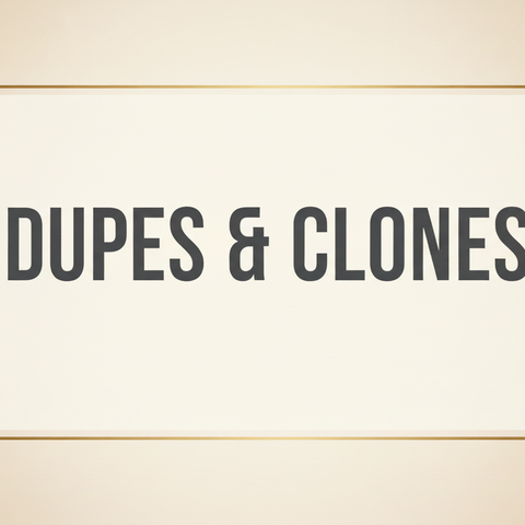 "DUPE" BRANDS