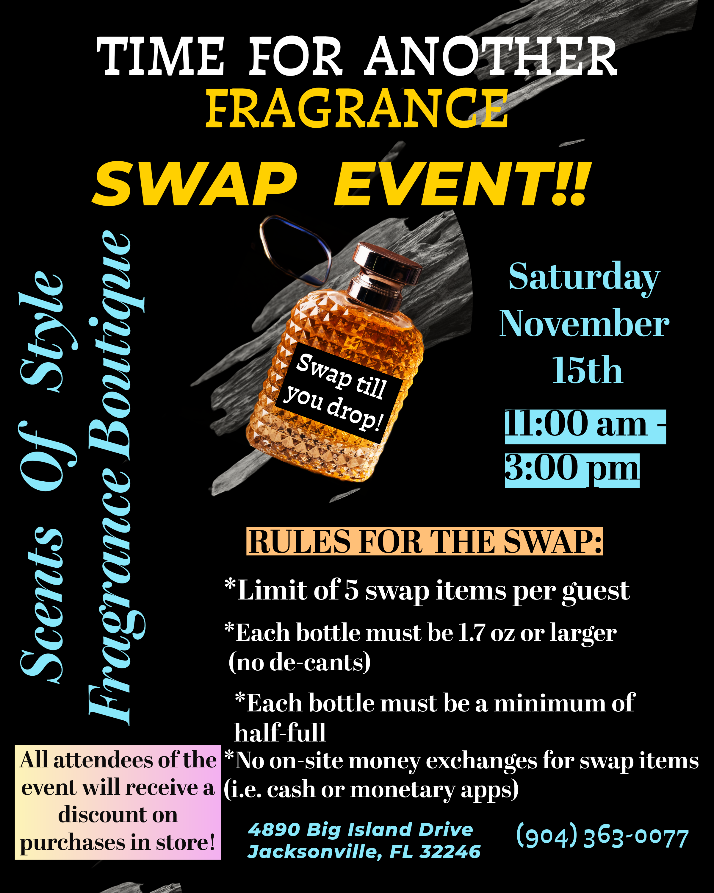 FRAGRANCE SWAP EVENT