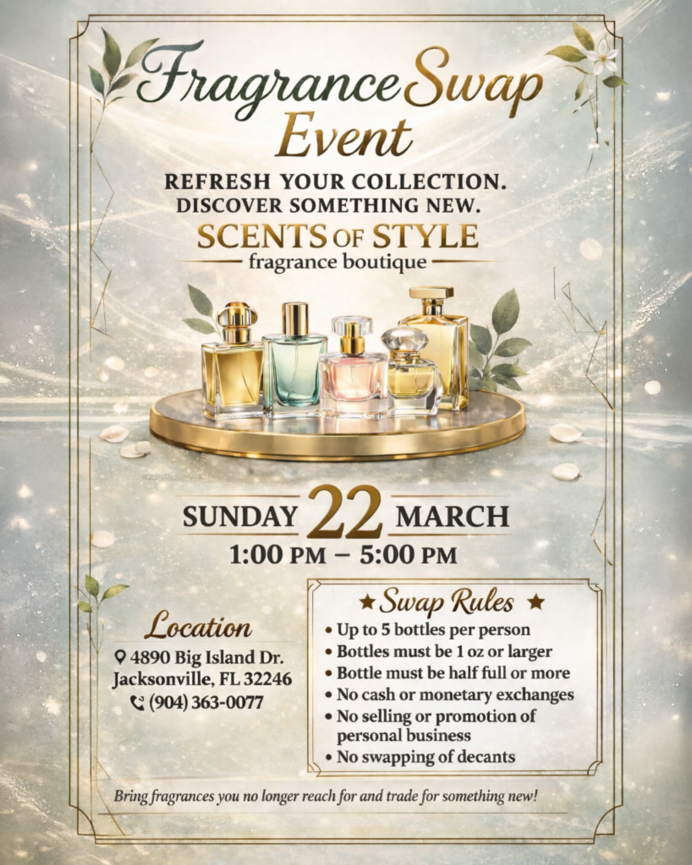 FRAGRANCE SWAP EVENT