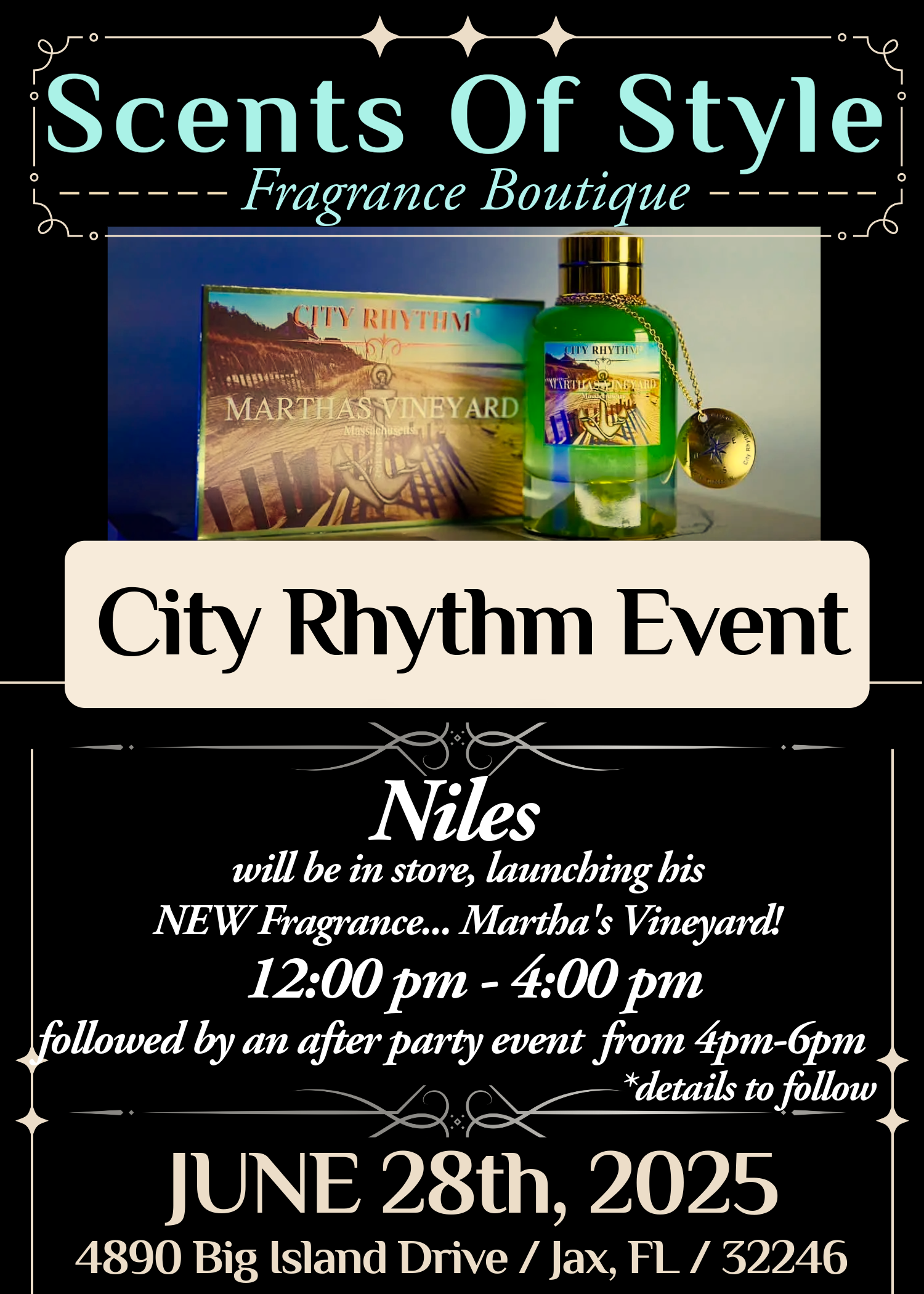 MARTHA'S VINEYARD LAUNCH EVENT WITH NILES!
