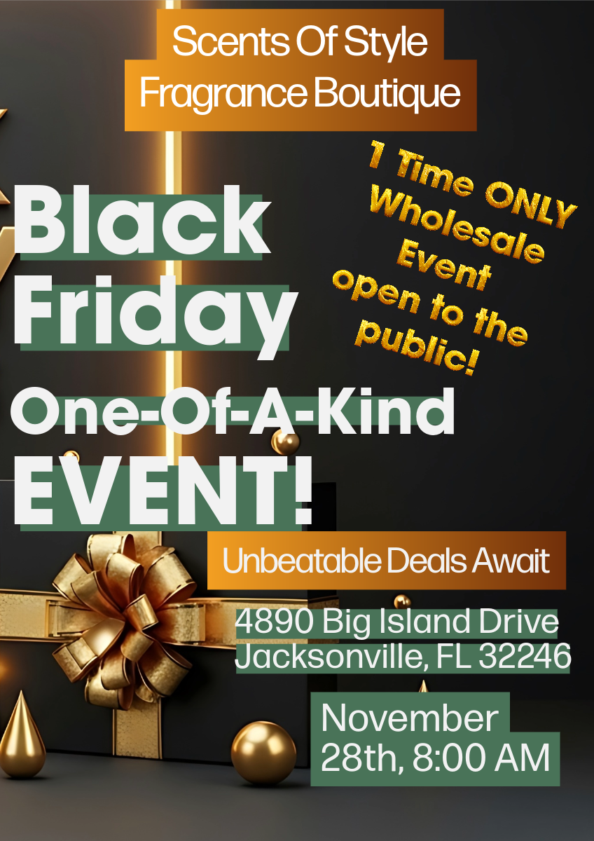 BLACK FRIDAY WHOLESALE EVENT